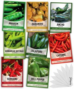 Variety 8 Pack Pepper Seeds